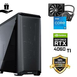 FuturaIT Elite Gamer PC (Intel i5 13600K, 32GB RAM, SSD+HDD, RTX 4060Ti, 650W, Midi ATX) Poklon 