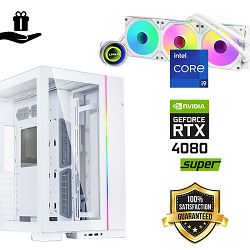 FuturaIT Elite Gamer PC (Intel i9 14900K, 32GB RAM, SSD+HDD, RTX 4080S, 850W, Midi ATX) Poklon 