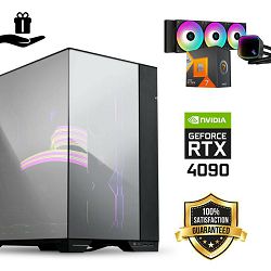 FuturaIT Elite GamerPC (AMD Ryzen 7 7800X3D, 32GB RAM, SSD+HDD, RTX 4090, 1000W, Midi ATX) Poklon 