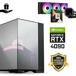 FuturaIT Elite GamerPC (AMD Ryzen 7 9800X3D, 32GB RAM, SSD+HDD, RTX 4090, 850W, Midi ATX) Poklon 