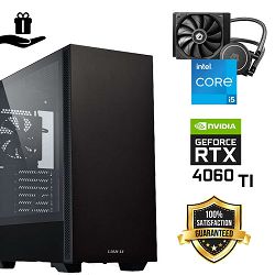 FuturaIT Elite GamerPC (Intel i5 14400F, 32GB RAM, SSD 1TB, RTX 4060Ti, 650W, Midi ATX) Poklon 