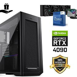 FuturaIT Elite GamerPC (Intel i7 14700KF, 32GB RAM, SSD+HDD, RTX 4090, 1000W, Midi ATX) Poklon 