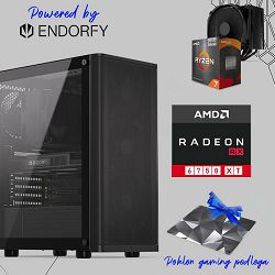 FuturaIT Endorfy Gamer PC (AMD Ryzen 7 5700X3D, 16GB RAM, SSD 1TB, RX 6750XT, 600W, Midi ATX) Poklon 