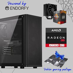 FuturaIT Endorfy Gamer PC (AMD Ryzen 7 5700X3D, 16GB RAM, SSD 1TB, RX 6750XT, 600W, Midi ATX) Poklon 