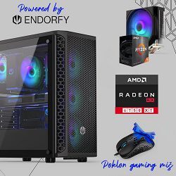 FuturaIT Endorfy GamerPC (AMD Ryzen 5 5600, 16GB RAM, SSD 1TB, RX 6750XT, 600W, Midi ATX) Poklon 