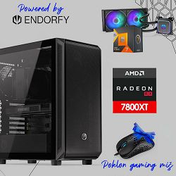 FuturaIT Endorfy GamerPC (AMD Ryzen 7 7800X3D, 32GB RAM, SSD+HDD, RX 7800XT, 750W, Midi ATX) Poklon 