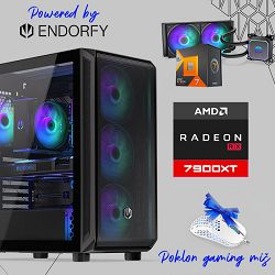 FuturaIT Endorfy GamerPC (AMD Ryzen 7 7800X3D, 32GB RAM, SSD+HDD, RX 7900XT, 850W, Midi ATX) Poklon 