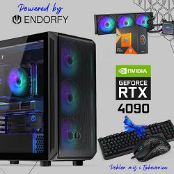 FuturaIT Endorfy GamerPC (AMD Ryzen 9 7900X3D, 32GB RAM, SSD+HDD, RTX 4090, 1000W, Midi ATX) Poklon 