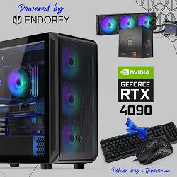 FuturaIT Endorfy GamerPC (AMD Ryzen 9 7950X, 32GB RAM, SSD+HDD, RTX 4090, 1000W, Midi ATX) Poklon 