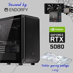 FuturaIT Endorfy GamerPC (AMD Ryzen 9 7950X, 32GB RAM, SSD+HDD, RTX 5080, 850W, Midi ATX