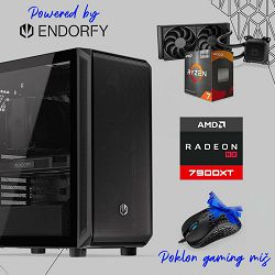 FuturaIT Endorfy GamerPC (AMD Rzyen 7 5700X3D, 32GB RAM, SSD+HDD, RX 7900XT, 850W, Midi ATX) Poklon