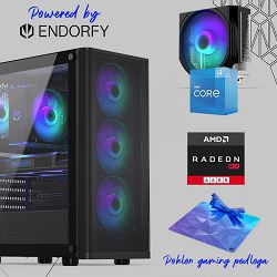 FuturaIT Endorfy GamerPC (Intel i3 12100F, 16GB RAM, SSD 500GB, RX 6600, 550W, Midi ATX) Poklon 