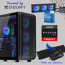 FuturaIT Endorfy GamerPC (Intel i5 14600K, 32GB RAM, SSD+HDD, RX 7900XT, 1000W, Midi ATX) Poklon 