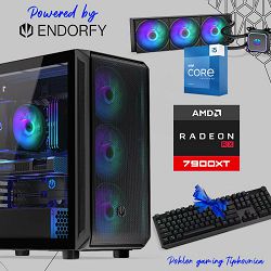 FuturaIT Endorfy GamerPC (Intel i5 14600K, 32GB RAM, SSD+HDD, RX 7900XT, 1000W, Midi ATX) Poklon 