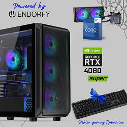 FuturaIT Endorfy GamerPC (Intel i7 14700KF, 32GB RAM, SSD+HDD, RTX 4080S, 1000W, Midi ATX) Poklon 