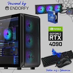 FuturaIT Endorfy GamerPC (Intel i9 14900K, 32GB RAM, SSD+HDD, RTX 4090, 1000W, Midi ATX) Poklon 