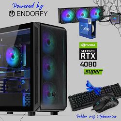 FuturaIT Endorfy GamerPC (Intel i9 14900K, 32GB RAM, SSD+HDD, RTX 4080S, 1000W, Miid ATX) Poklon 