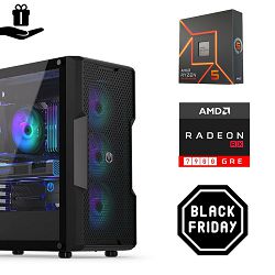 FuturaIT GamerPC (AMD Ryzen 5 7600X, 32GB RAM, SSD 1TB, RX 7900Gre, 850W, Midi ATX) 