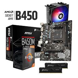 FuturaIT Upgrade KiT (AMD Ryzen 5 5500, 16GB RAM, B450M, Cooler)