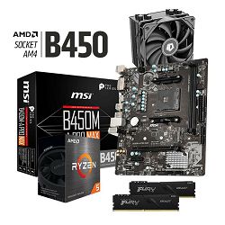 FuturaIT Upgrade KiT (AMD Ryzen 5 5600, 16GB RAM, B450M, Cooler)