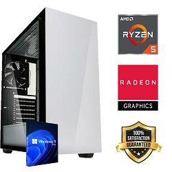 FuturaIT Workstation PC (AMD Ryzen 5 8600G, 32GB RAM, SSD+HDD, AMD igpu, 650W, Midi ATX) Poklon 