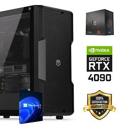 FuturaIT Workstation PC (AMD Ryzen 9 7900X, 48GB RAM, SSD+HDD, RTX 4090, 1000W, Midi ATX) WinOS