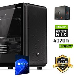 FuturaIT Workstation PC (AMD Ryzen 9 7900X, 48GB RAM, SSD+HDD, RTX 4070Ti-S, 850W, Midi ATX) WinOS