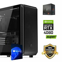 FuturaIT Workstation PC (AMD Ryzen 9 7950X, 48GB RAM, SSD+HDD, RTX 4080S, 850W, Midi ATX) Win-OS