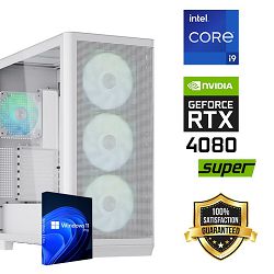 FuturaIT Workstation PC (Intel i9 14900K, 96GB RAM, SSD+HDD, RTX 4080S, 1000W, Midi ATX) Win OS