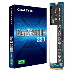 Gigabyte NVMe 2500E SSD R2400/W1800, 2000GB, M.2 G325E2TB G10