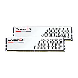 G.SKILL Ripjaws S5 DDR5 32GB Kit (2x 16GB) PC5-41600 5200MT/s CL36 1.2V bijeli