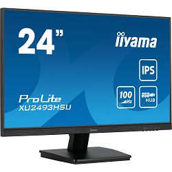 IIYAMA Monitor LED XU2493HSU-B6 23.8 IPS 1920 x 1080 @100Hz 250 cd/m2 1000:1 1ms HDMI DP USB HUB Tilt