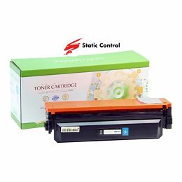 Toner Static Control HP Canon CF411X Cyan