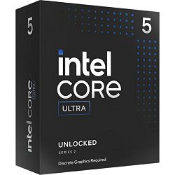 Intel Ultra 5 245kf, 4,2/5.2GHz,6P/8E, LGA1851 BX80768245KF