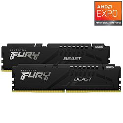 Kingston DDR5 32GB 6000 MHz, 2x16G FURY Black EXPO KF560C36BBE2K2-32