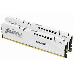 Kingston 32GB 6000MT/s DDR5 CL36 DIMM (Kit of 2) FURY Beast White EXPO, EAN: 740617345872