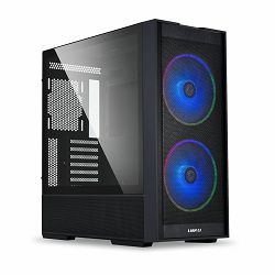 Kućište Lian Li LANCOOL 206, Midi-Tower, ATX, Tempered Glass Crno