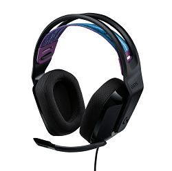 Logitech G335 gaming slušalice s mikrofonom, crna 981-000978