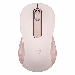 Logitech M650 L, bežični miš, roza 910-006237