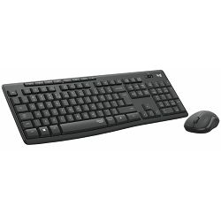 Logitech MK295 bežična tipkovnica i miš, tamnosiva 920-009809