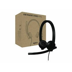 LOGITECH HEADSET - H570e (Teams version) headset - BLACK - USB - (Do Not Use) EMEA28-935 - USB-A