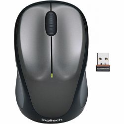 Logitech M235 bežični optički miš, USB, crno-sivi (910-002201)