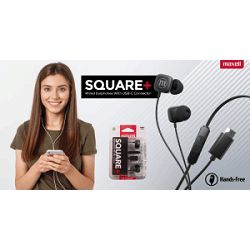 Maxell SQUARE+ USB-C slušalice, crne 348566