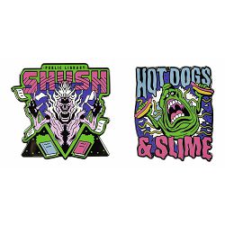 MERCHANDISE GHOSTBUSTERS PIN KINGS (SHUSH/SLIME) - 5056280420088