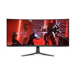 Monitor Alienware AW3423DW 34 Curved, 3440x1440, QHD, 175Hz, Anti-reflective, 21:9, 1000000:1, 1000 cd/m2, NVIDIA G-SYNC, 0.1ms, 178/178, DP, 2xHDMI, 5xUSB 3.2, Audio line-out, Tilt, Swivel, Height 