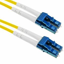 NFO Patch cord, LC UPC-LC UPC, Singlemode 9 125, G.657A2, Duplex, 5m