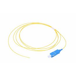 NFO Fiber optic pigtail SC APC, SM, G.657A1, 900um, 2m, LSZH Easy-strip, Full color, 12pack