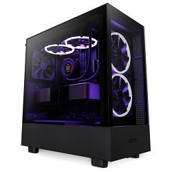 NZXT H5 Elite, crno bez napajanja, ATX CC-H51EB-01