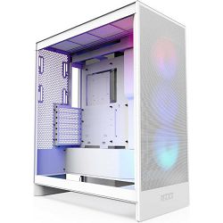 NZXT H7 Flow RGB 2024, bijelo bez napajanja, ATX CM-H72FW-R1