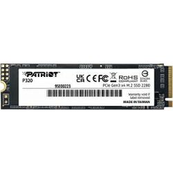 Patriot SSD P320 R3000/W2200, 512GB, M.2 NVMe P320P512GM28